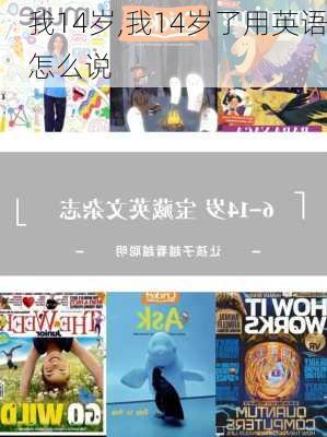 我14岁,我14岁了用英语怎么说