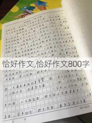 恰好作文,恰好作文800字