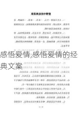 感悟爱情,感悟爱情的经典文案