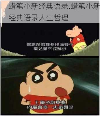 蜡笔小新经典语录,蜡笔小新经典语录人生哲理