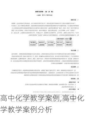 高中化学教学案例,高中化学教学案例分析