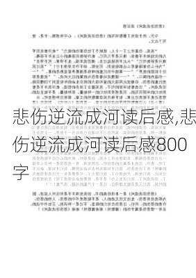 悲伤逆流成河读后感,悲伤逆流成河读后感800字