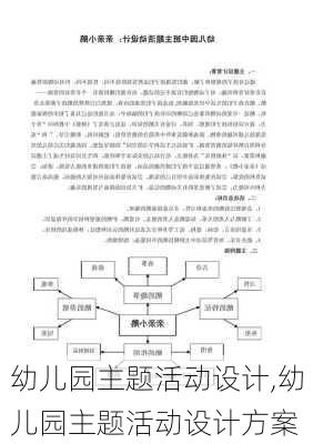 幼儿园主题活动设计,幼儿园主题活动设计方案